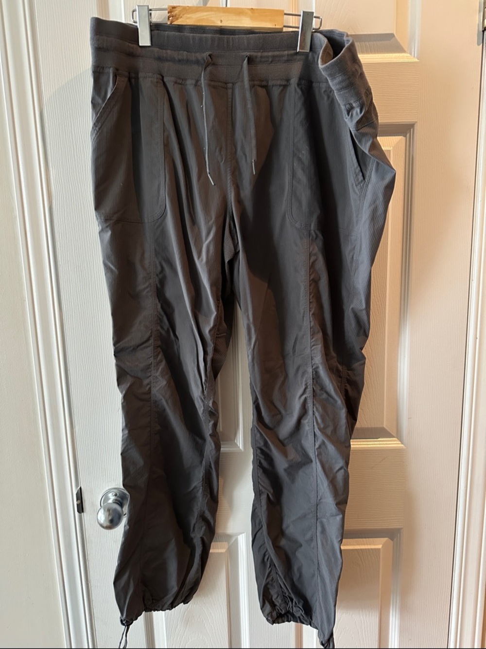 Grey hiking pants